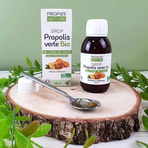 Propos'Nature Organic Green Propolis Syrup 100ml
