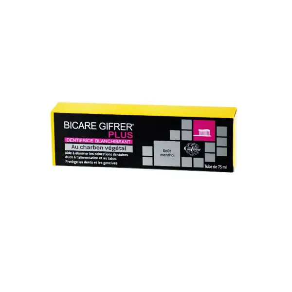Gifrer Bicare Plus Charcoal Toothpaste 75ml
