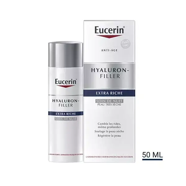 Eucerin Hyaluron Filler Extra Ricca Notte 50 ml