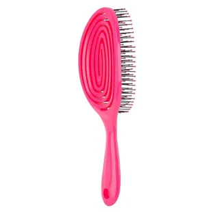 Beter Große flexible Haarbürste Fuchsia Elipsi