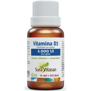 Sura Vitasan Vitamin D3 4000UI 15 ml