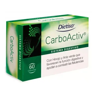 Dietisa Carboactiv 60 Gélules