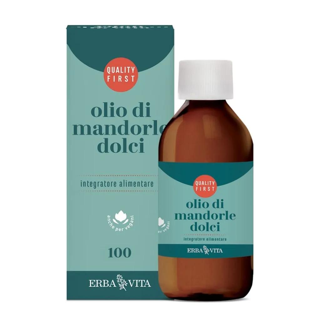 Erba Vita Olio di Mandorle Dolci Integratore Ad Uso Interno 100 ml