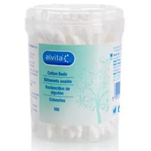 Alvita Bastoncillos de Oídos 100 uds