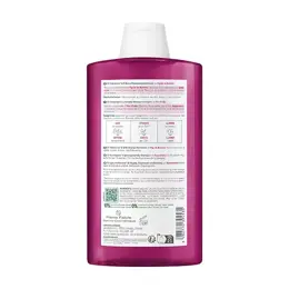 Klorane Figuier de Barbarie Shampooing désaltérant 72h Hydratation brillance 400ml