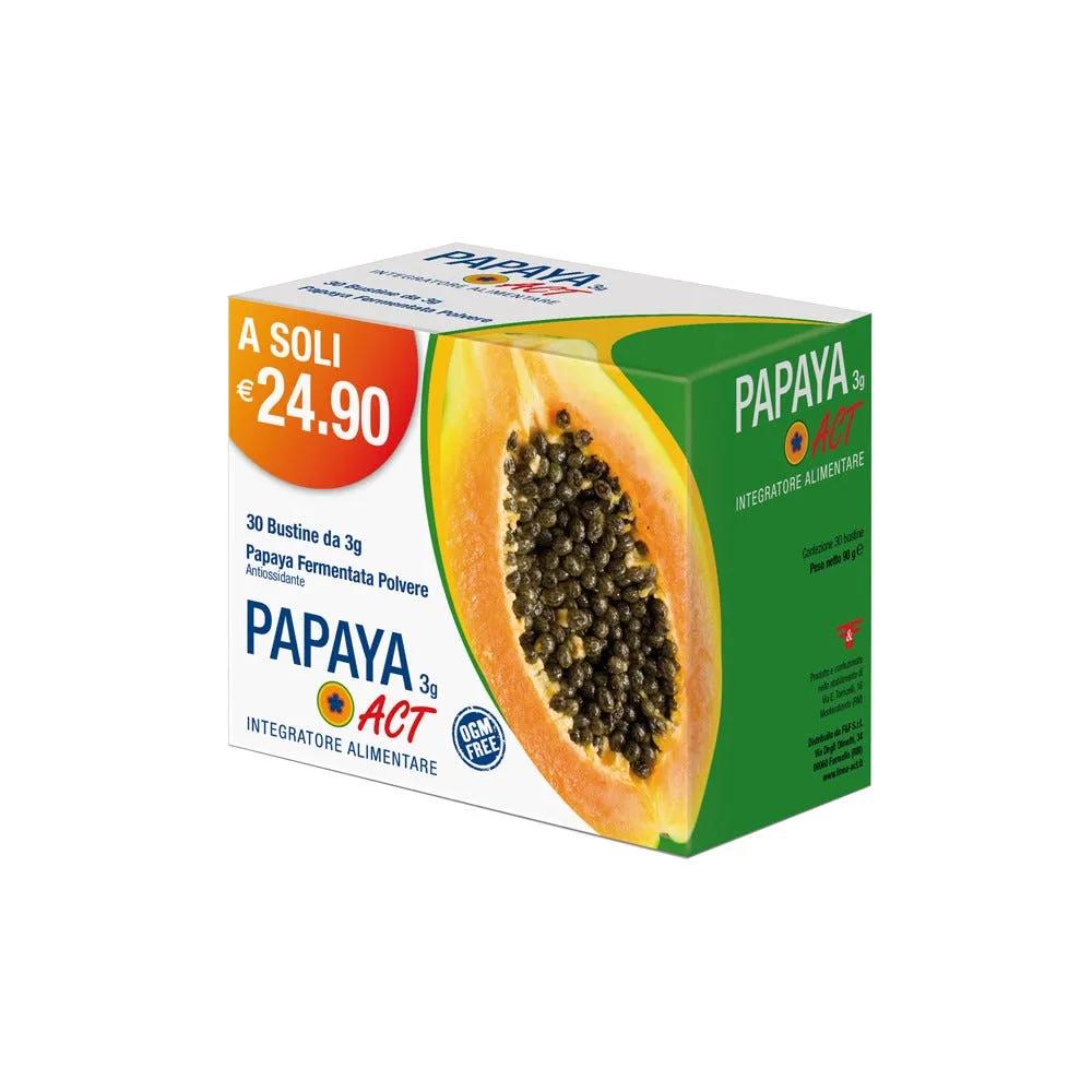 Papaya Act Integratore Metabolismo Energetico 30 Bustine