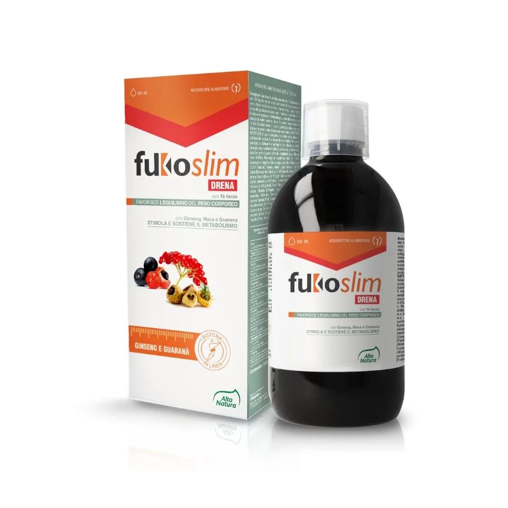 Fukoslim Drena Integratore Drenante per Controllo Peso Corporeo 500 ml