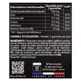 Luxéol Pousse des Cheveux 60 gummies