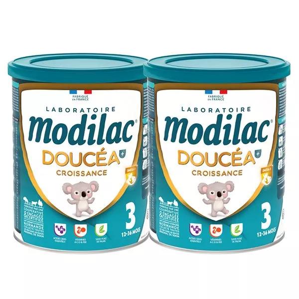Modilac Doucéa Latte Infantile Crescita 3a Età Lotto di 2 x 800g