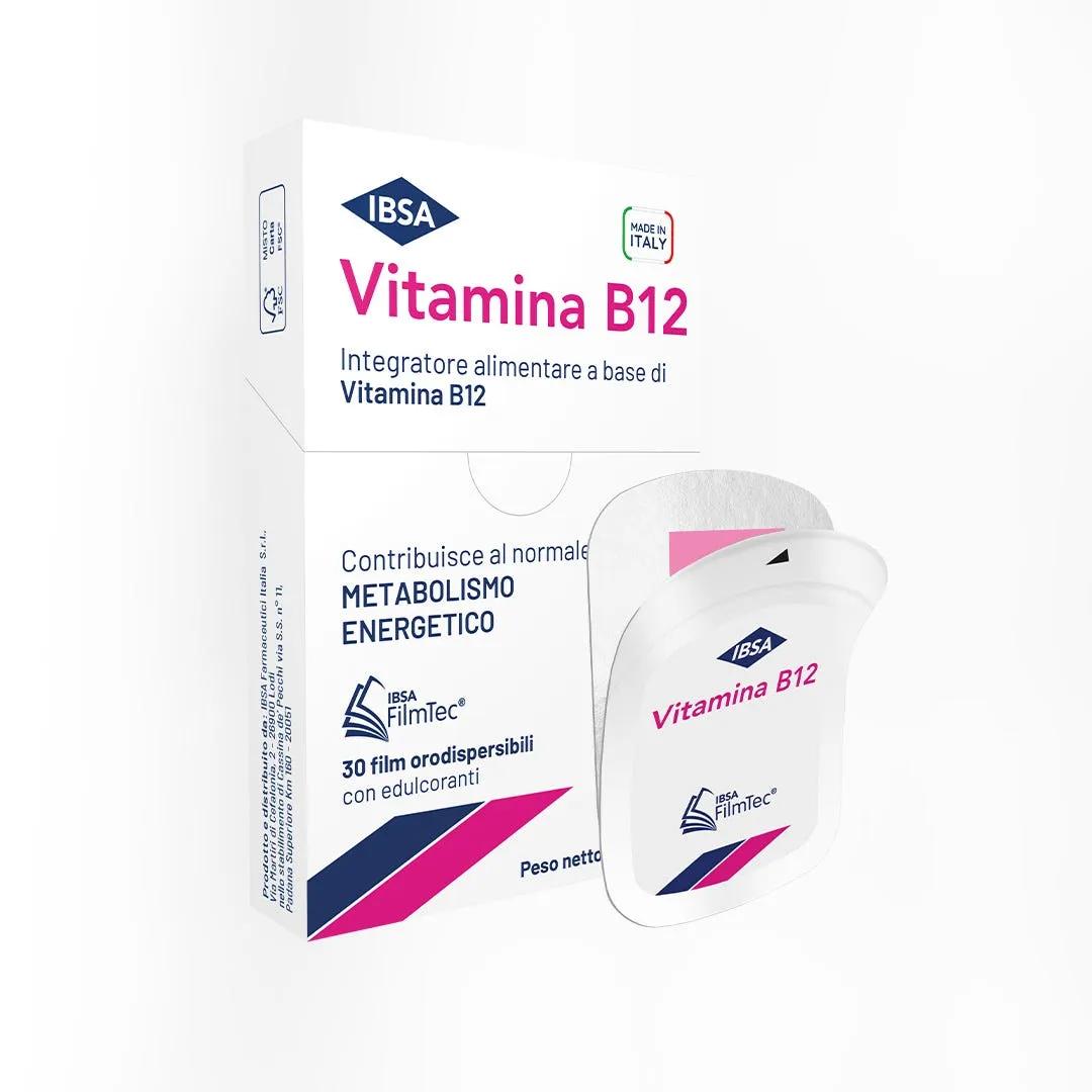 IBSA Vitamina B12 Integratore 30 Film Orodispersibili