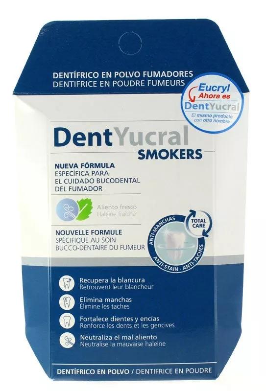 Pulverförmige Zahnpasta Smokers Dentyucral Smokers 50gr