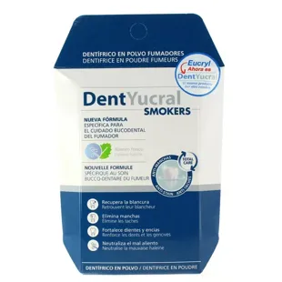 Toothpaste Powder Smokers Dentyucral Smokers 50gr