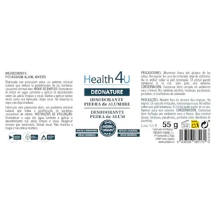 H4U DEONATURE Alaunstein-Deodorant 55 gr
