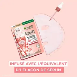 Garnier Skin Active Masque Tissu Réparateur 2 Million Probiotics 22g