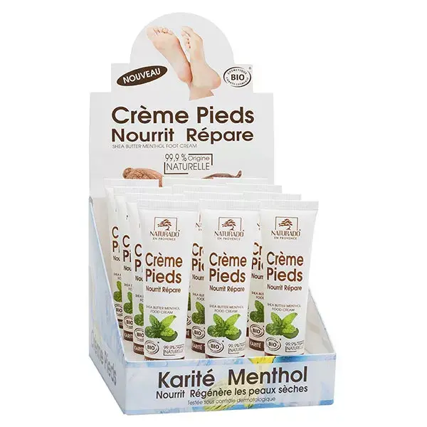 Naturado Crème Pieds Bio 40ml 