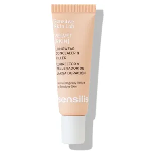 Long-lasting Liquid Concealer Velvet Skin Sensilis 02 Beige 7ml