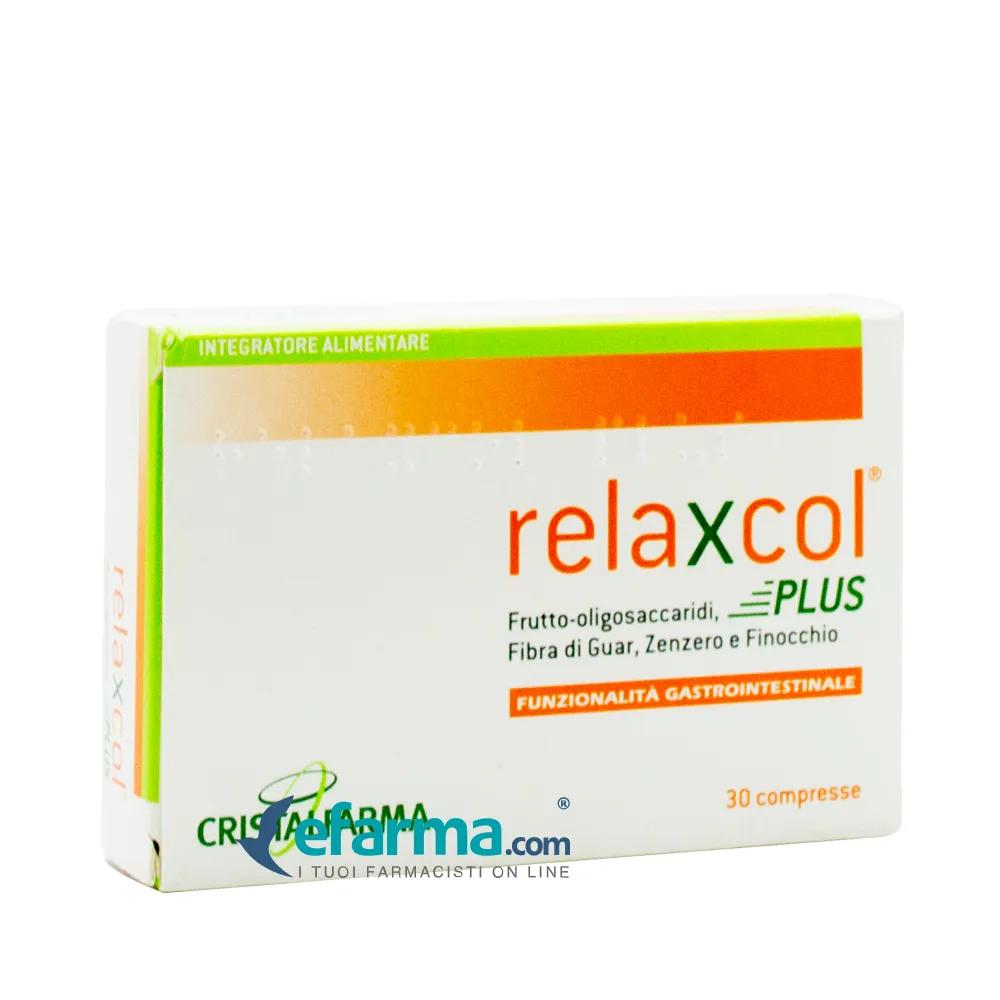 Relaxcol Plus Integratore Funzionalità Gastrointestinale 30 Compresse