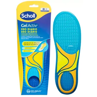 Scholl Plantillas Gel Activ Mujer Tecnología GelWave 1 Par (Talla 35,5-40,5)