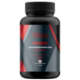 Vecos Nucoceutical High Bioavailability Iron 60 VegCaps