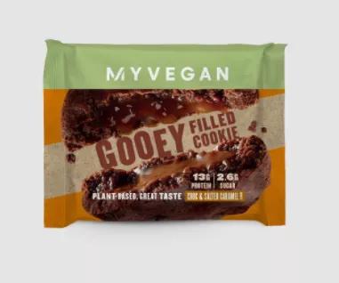 Myprotein Vegan Filled Protein Cookie Doble Chocolate y Caramelo 75 gr