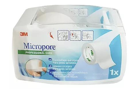 3M Nexcare Esparadrapo Micropore Blanco 7,5 m x 2,5 cm 1 ud