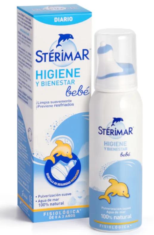 STÉRIMAR bébé hygiène et bien-être mer eau physiologique 100ml