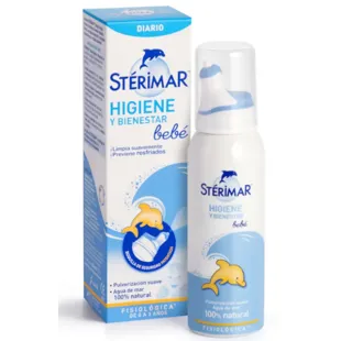 Sterimar Bebe Physiologische Hygiene und Wohlbefinden von Meerwasser 100 ml