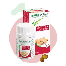 Naturactive Lécithine de Soja 60 capsules