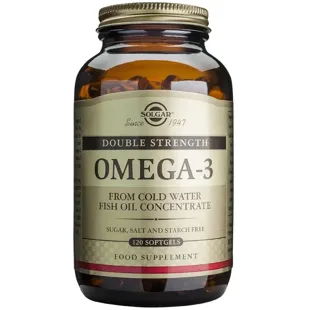 Hochkonzentriertes Omega 3 Solgar 120 Weichkapseln