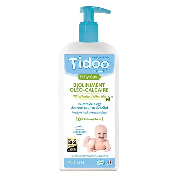 Tidoo Baby Care Bioliniment Oléo-Calcaire Bio 450ml