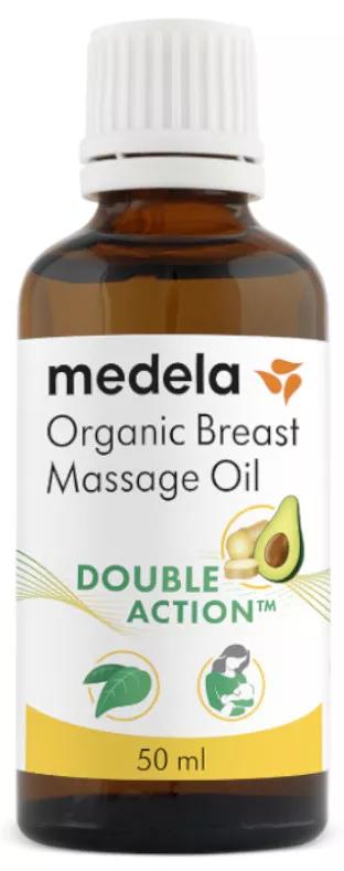 Medela Óleo Orgânico e Vegan de Massagem para Peito 50 ml