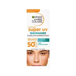 Garnier Ambre Solaire Super Uv Niacinamide Fluide Anti-Imperfections Spf 50+ 40ml