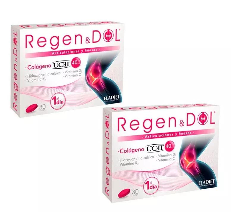 Eladiet Regendol Colagénio UC-II 40mg 2x30 Comprimidos