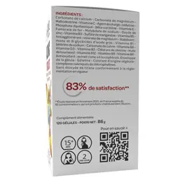 Arkopharma Azinc Adulte Vitalité Vitamines C & E Zinc 120 gélules