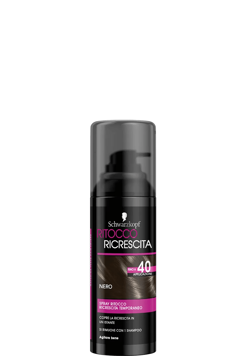 Schwarzkopf Spray Ritocco Ricrescita Nero 120 ml