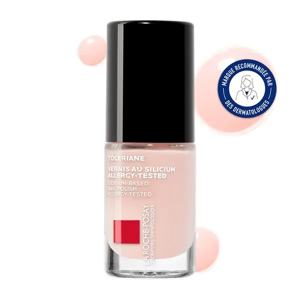 La Roche Posay Tolériane Vernis à Ongles Silicium N°02 Rose 6ml