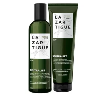 Lazartigue - Routine Neutralizzante per Capelli Biondi, Bianchi e Grigi