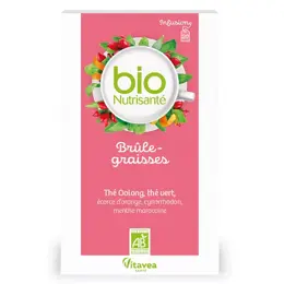 Vitavea - BioNutrisanté - Infusion Brûle graisse - 20 sachets