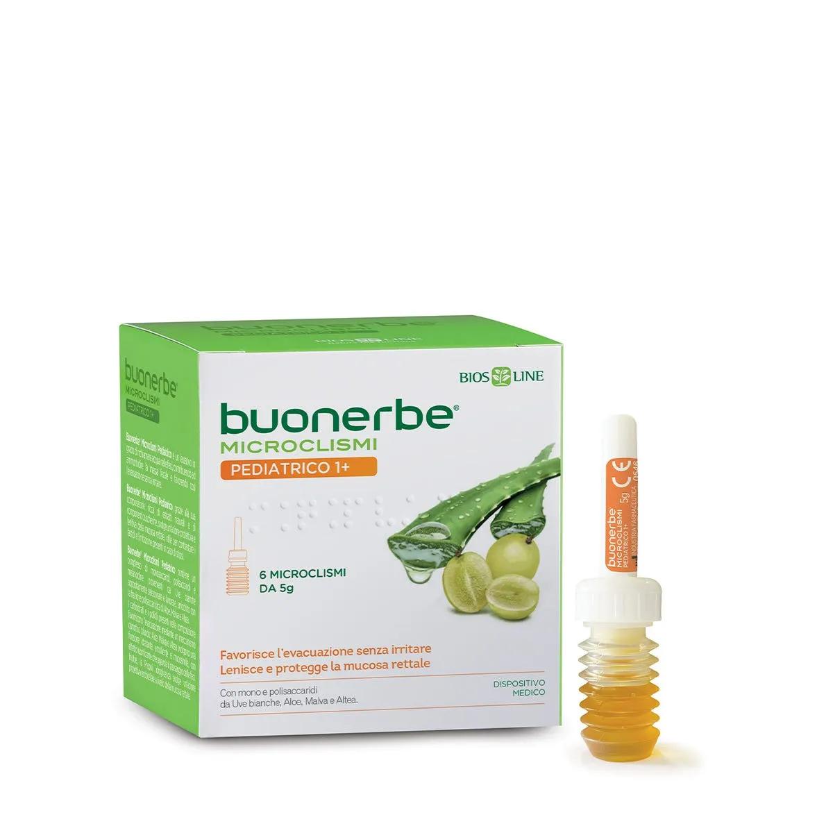 Buonerbe Microclismi Pediatrico 1+ 6 Microclismi