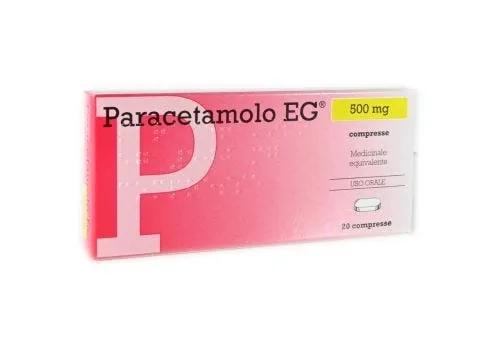 Paracetamolo EG 500 mg 20 Compresse