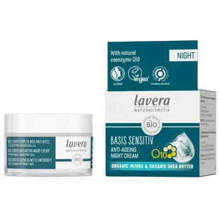 Lavera Q10 Basis Sensitiv Night Cream 50 ml