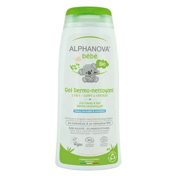 Alphanova Dermo-detergente Bio Bébé 200ml