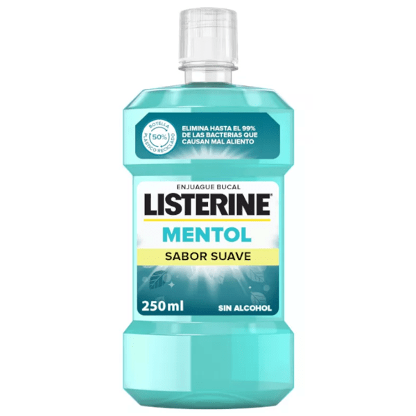 Listerine Menthol Mundspülung milder Geschmack 250 ml