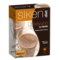 Siken Desayuno de Cacao 7 Sobres de 24 gr