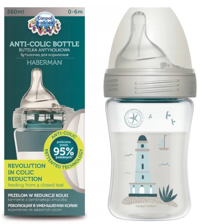 Canpol Babies Anti-colic Bottle Haberman 260 ml