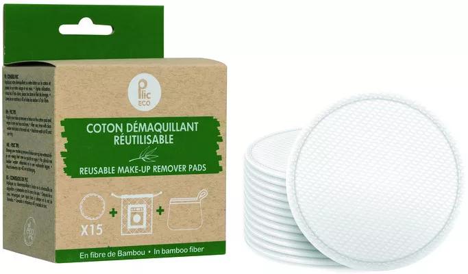 Plic Reusable Organic Cotton Makeup Remover Pads