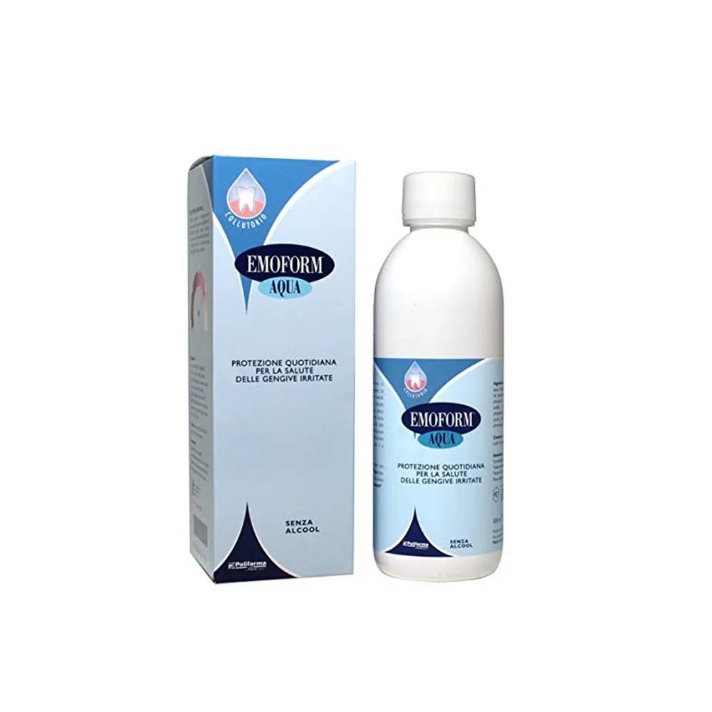 Aqua Emoform Collutorio Anti Placca Protezione Gengivale Senza Alcool 300 ml