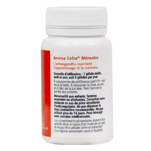 Aroma Celte Memory 60 capsules