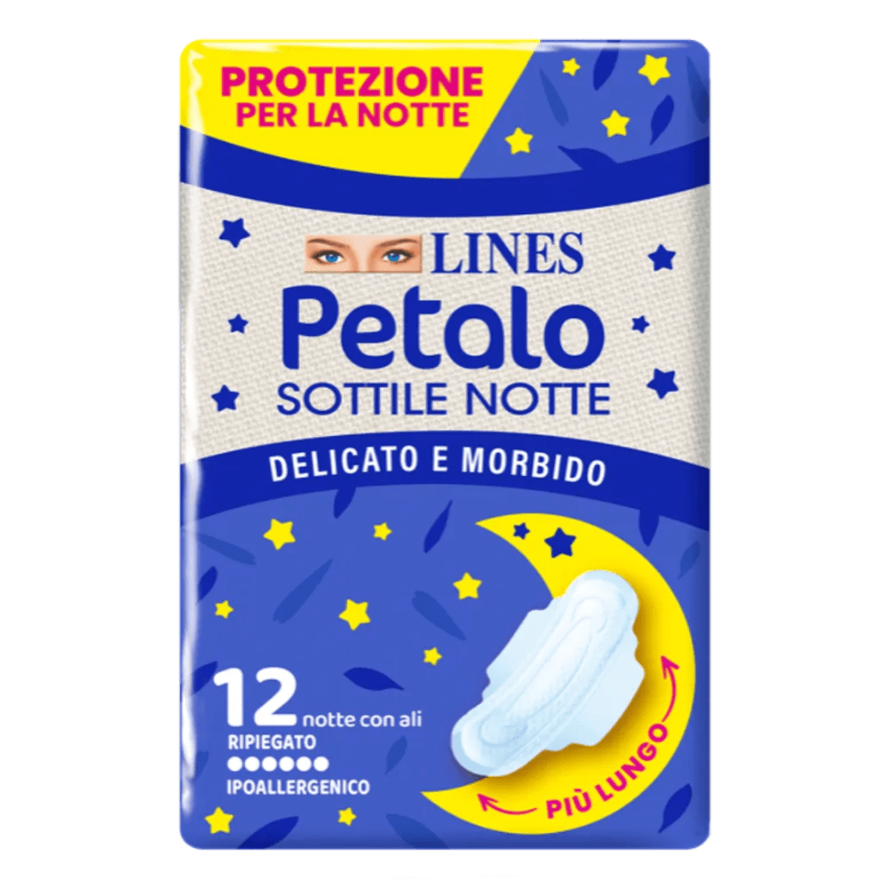 Lines Petalo Soft Notte 12 Pezzi