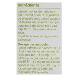 Nat & Form Ampoules Détox Bio 20 ampoules